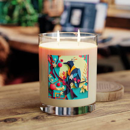 Curious Crow Scented Candle - Full Glass, 11oz - The White Tea & Fig, The Lavender & Sage, and The Ocean Mist & Moss