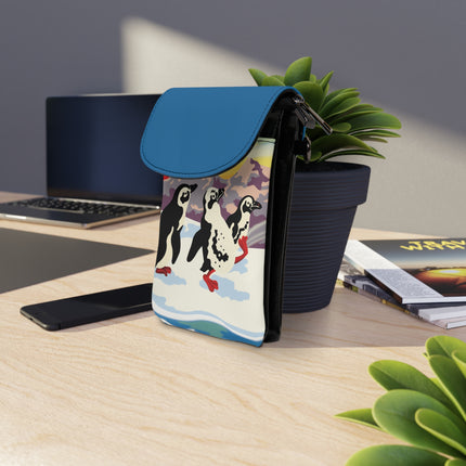 Snowball Shenanigans Small Cell Phone Wallet