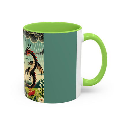 The Dragon Fairy’s Stride Colorful Mugs (11oz, 15oz)