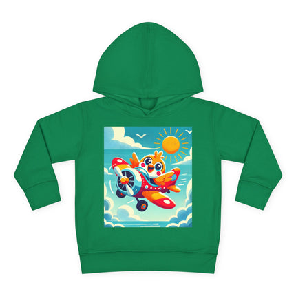 Joyful Bird Aviator Toddler Pullover Fleece Hoodie