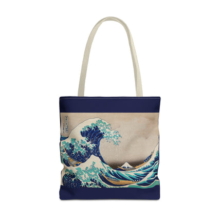 The Great Wave off Kanagawa by Katsushika Hokusai Tote Bag (AOP)