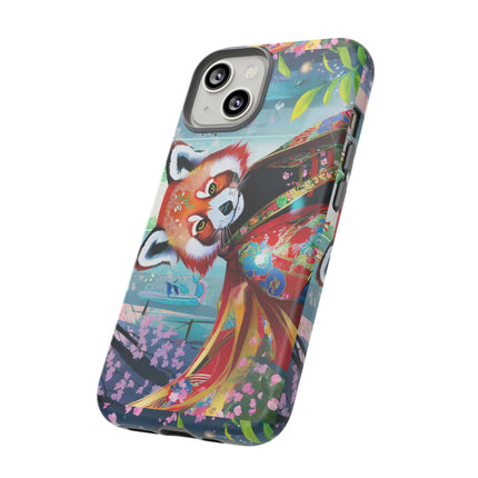 Cybernetic Red Panda Phone Cases
