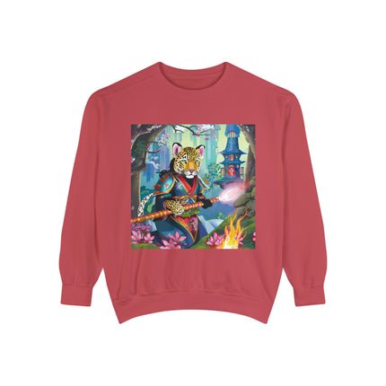 Cyberpunk Leopard Sweatshirt