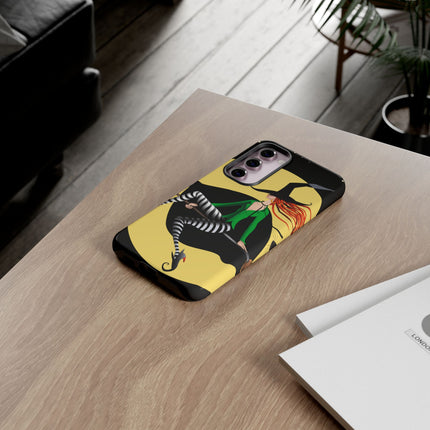 A Witch’s Moonlit Flight Phone Cases