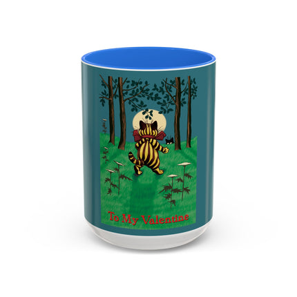 Peekaboo by Louis Wain Colorful Mugs (11oz, 15oz)