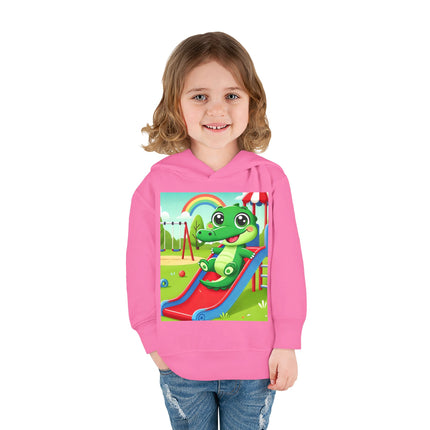 Playground Crocodile Joy Toddler Pullover Fleece Hoodie