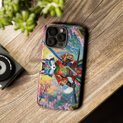 Cyberpunk Samurai Phone Cases