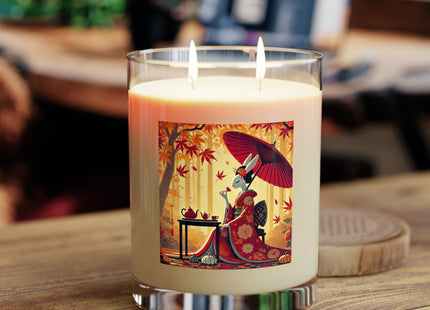 Theatrical Harvest Rabbit Scented Candle - Full Glass, 11oz