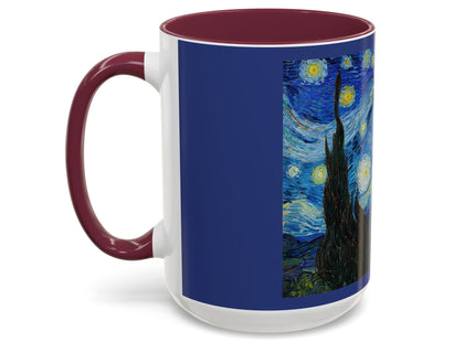 The Starry Night by Vincent Van Gogh Colorful Mugs (11oz, 15oz)