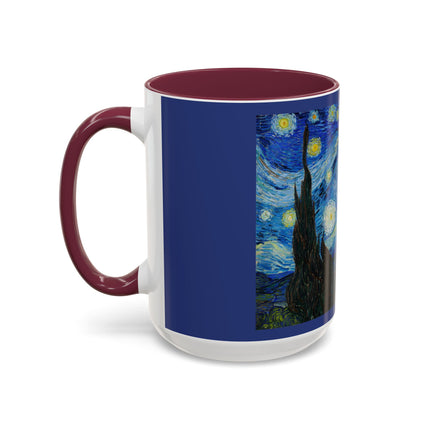 The Starry Night by Vincent Van Gogh Colorful Mugs (11oz, 15oz)