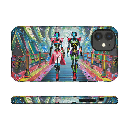 Cyber Punk Robot Models Phone Cases