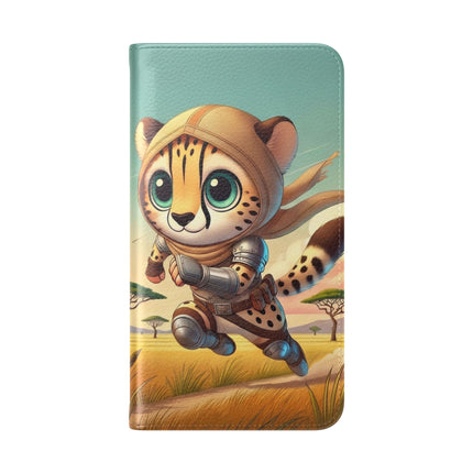🐆⚡ Swift Cheetah Flip Case – Speed, Freedom & Untamed Adventure