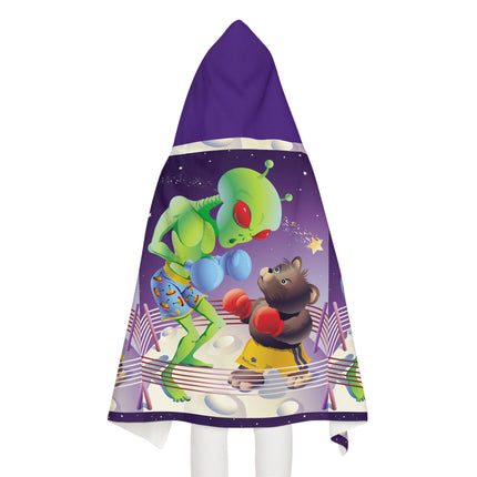 Cosmic Clash Youth Hooded Towel