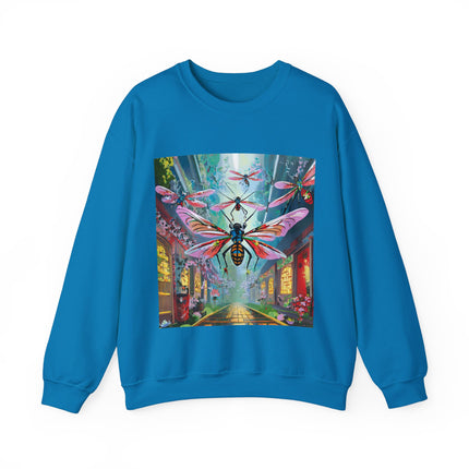 Neon Swarm Unisex Heavy Blend™ Crewneck Sweatshirt