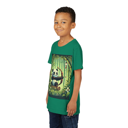 Bamboo Archer Panda Youth Short Sleeve Tee
