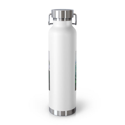 Water Lilies by Karl Hagemeister Copper Vacuum Insulated Bottle, 22oz