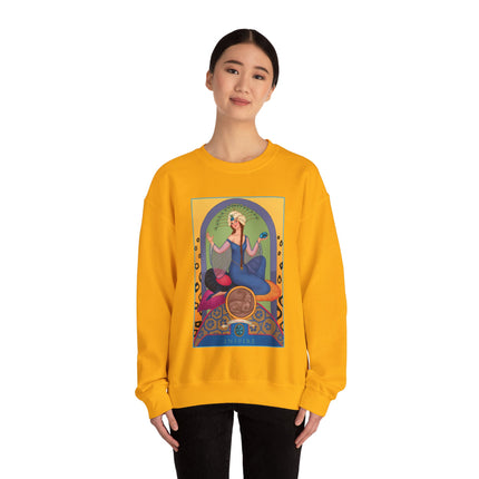 December & Tanzanite (from the Gem Series) by Sofia Chiostri Heavy Blend™ Crewneck Sweatshirt