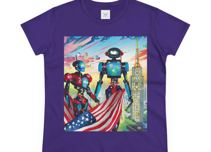 High Fashion Cyberpunk CIA Robots Cotton Tee