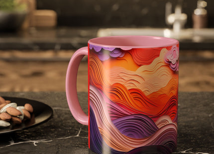 Dramatic Sunset Sky Colorful Mugs (11oz, 15oz)