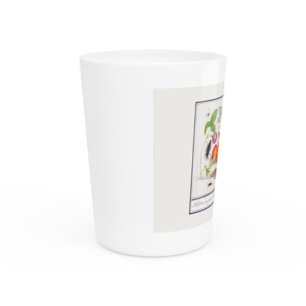 Natural History Ensemble, No. 7 by Anselmus Boëtius de Boodt Ceramic Shot Glass