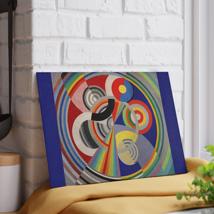 Rythme No. 1 by Robert Delaunay Glass Cutting Board