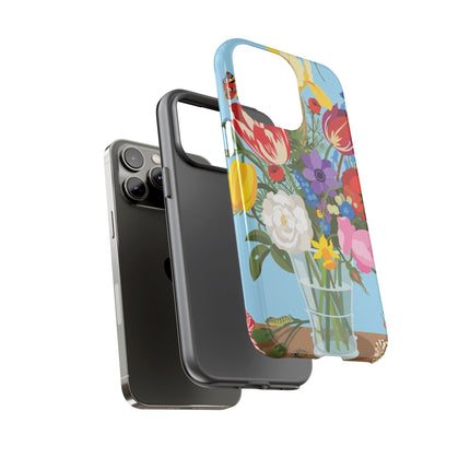 Spring Bouquet Phone Case – Vibrant Blooms & Whimsical Charm