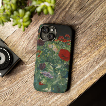 Poppies (A Study of Poppies for Carnation, Lily, Lily, Rose) by John Singer Sargent Phone Cases