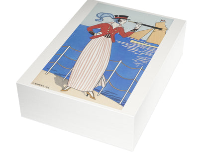 Costume de Yacht by George Barbier Postcards (Envelopes Included) – Bundles of 10, 30, or 50 Pieces