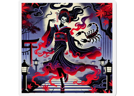 Halloween Sorceress Die-Cut Magnets (4 Sizes)