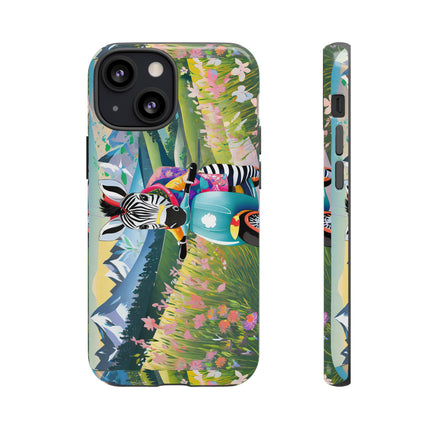 Stripes on Wheels Phone Cases