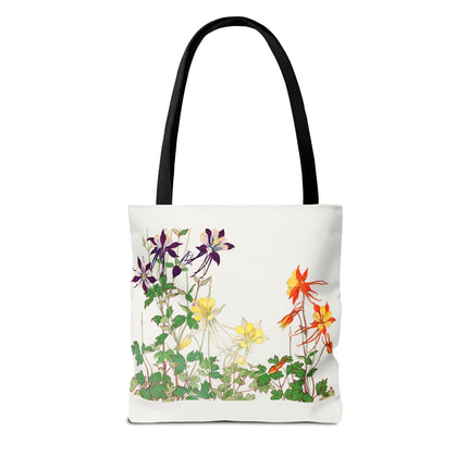 Aquilegia Flower by Tanigami Kônan Tote Bag (AOP)