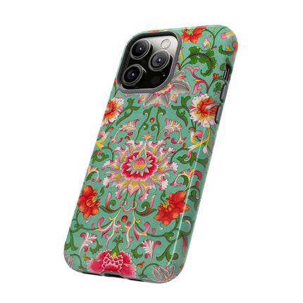Colorful Floral Pattern by Owen Jones Phone Cases