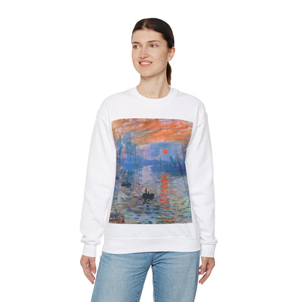 Sunrise by Claude Monet Heavy Blend™ Crewneck Sweatshirt