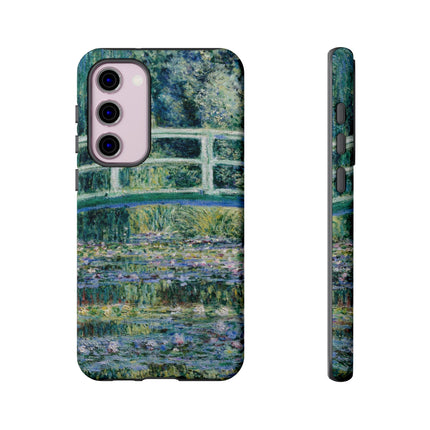 Water Lilies and Japanese Bridge by Claude Monet Phone Cases