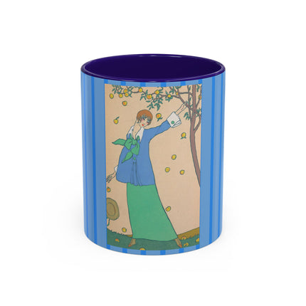 Le Verger by Georges Lepape Colorful Mugs (11oz, 15oz)