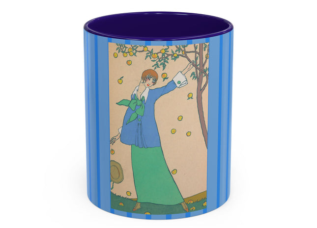Le Verger by Georges Lepape Colorful Mugs (11oz, 15oz)