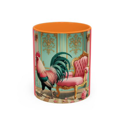 The Salon Rooster Colorful Mugs (11oz, 15oz)