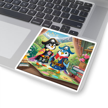 Ahoy, Matey! Kiss-Cut Stickers (4 Sizes)