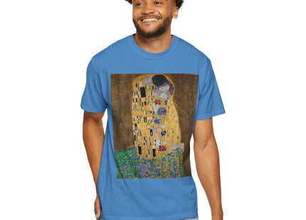 The Kiss by Gustav Klimt Unisex Garment-Dyed T-shirt