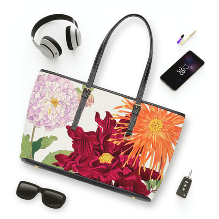 Dahlia by Tanigami Kônan PU Leather Shoulder Bag