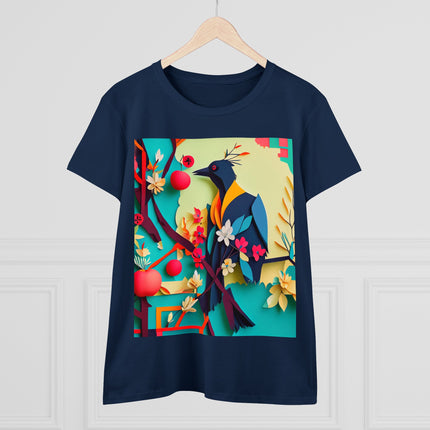 Curious Crow Women's Midweight Cotton Tee