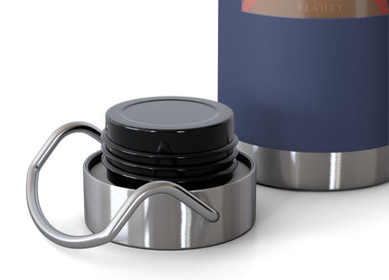 January & Garnet (from the Gem Series) by Sofia Chiostri Copper Vacuum Insulated Bottle, 22oz
