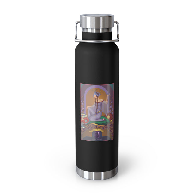 February & Amethyst (from the Gem Series) by Sofia Chiostri Copper Vacuum Insulated Bottle, 22oz