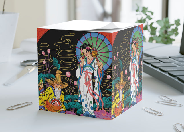 The Romance of Perfume by George Barbier Note Cube