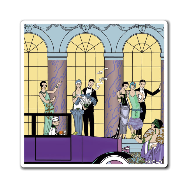 Au Revoir by George Barbier Magnets (3 Sizes)