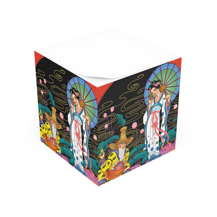 The Romance of Perfume by George Barbier Note Cube