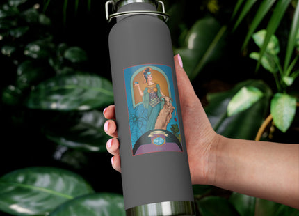 March & Aquamarine (Gem Series) by Sofia Chiostri Copper Vacuum Insulated Bottle, 22oz
