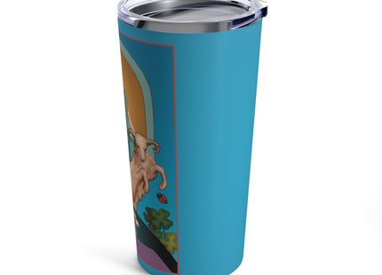 March & Aquamarine (Gem Series) by Sofia Chiostri Tumbler 20oz