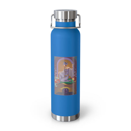 February & Amethyst (from the Gem Series) by Sofia Chiostri Copper Vacuum Insulated Bottle, 22oz