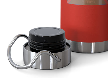 January & Garnet (from the Gem Series) by Sofia Chiostri Copper Vacuum Insulated Bottle, 22oz